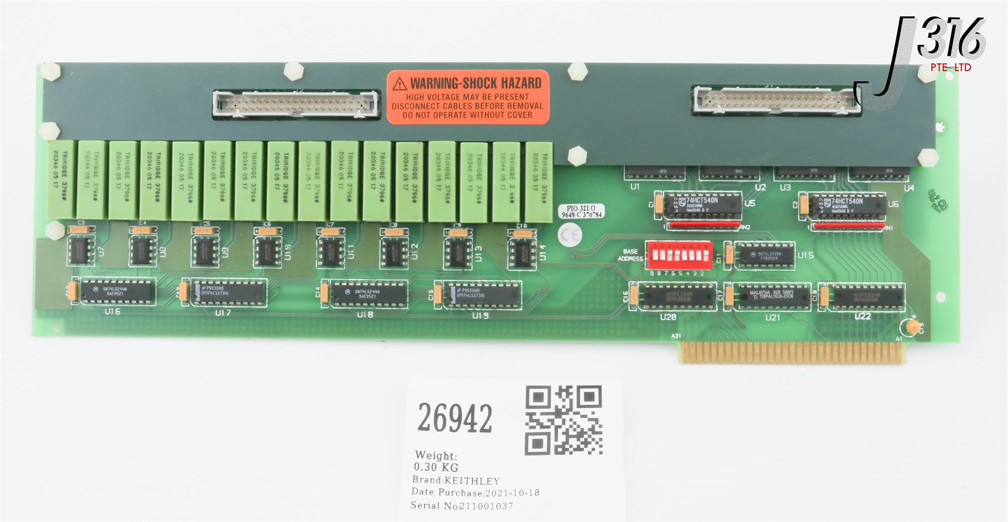 26942 KEITHLEY PCB, ISOLATED DIGITAL I/O BOARD PI0-32I/O | eBay